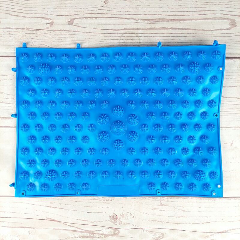 Dedomon Matras Pijat Refleksi Kaki Yoga Foot Massage Pad - D3046 - Blue