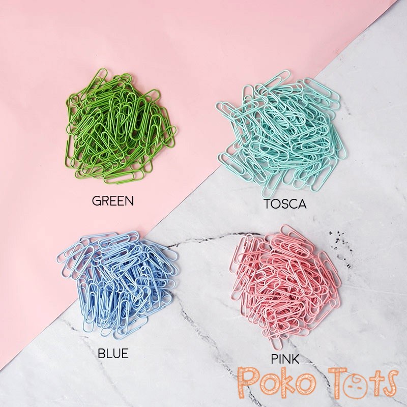 PMM Color Sprinkle Paper Clip Pack Klip Kertas Warna-Warni