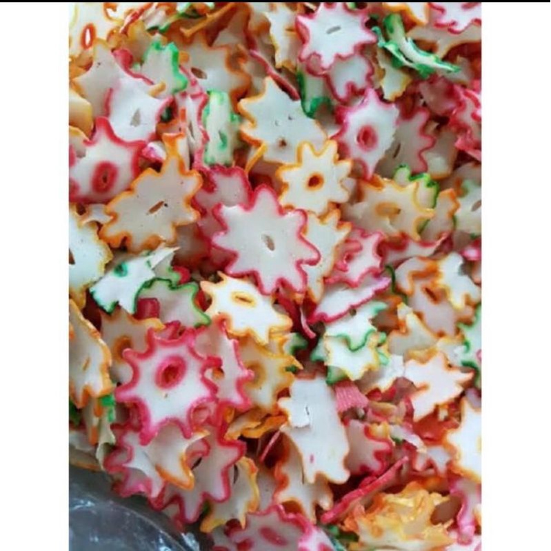 

Kerupuk Bawang Warna Warni Tersanjung 250 gr