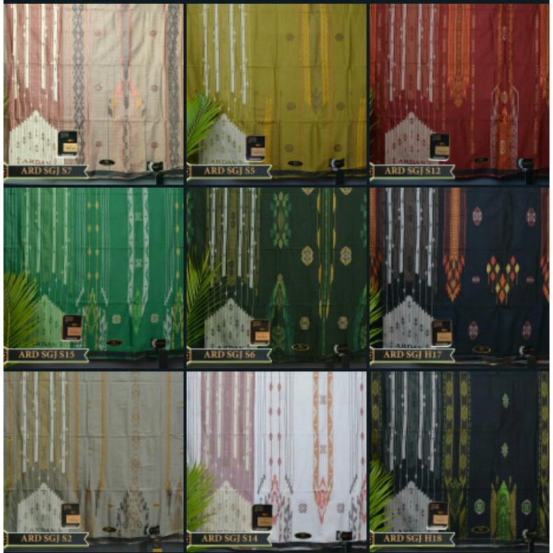 SARUNG ARDAN SGJ GOLD - SARUNG ARDAN TYPE SGJ - SARUNG ARDAN GOLD