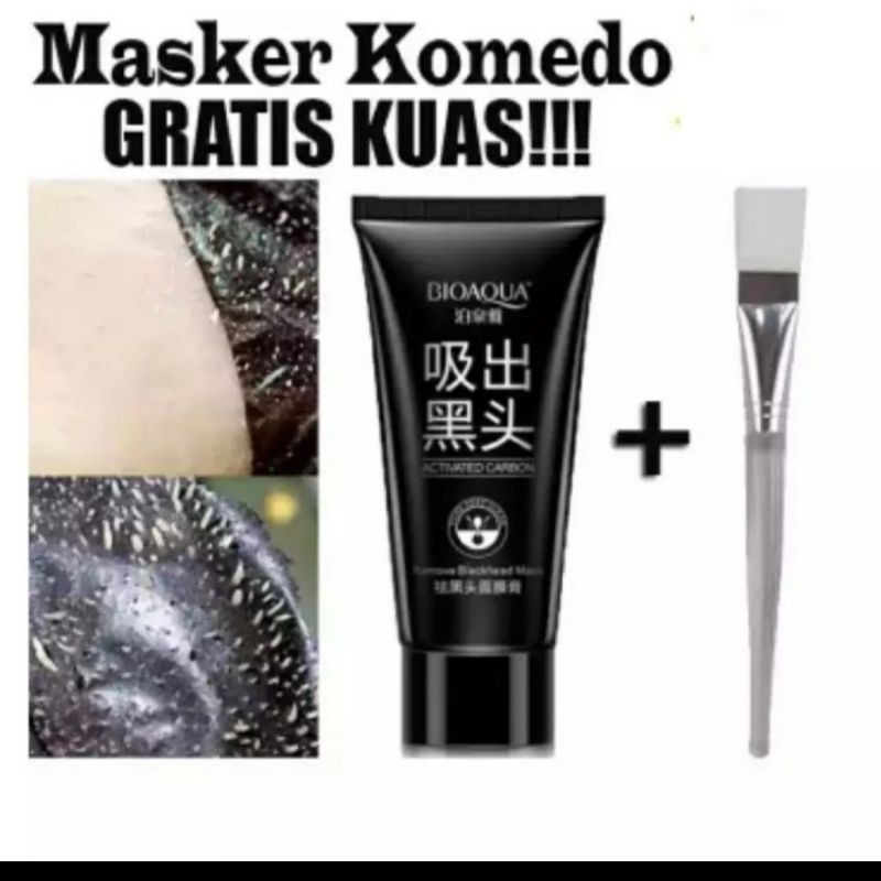 masker komedo free kuas