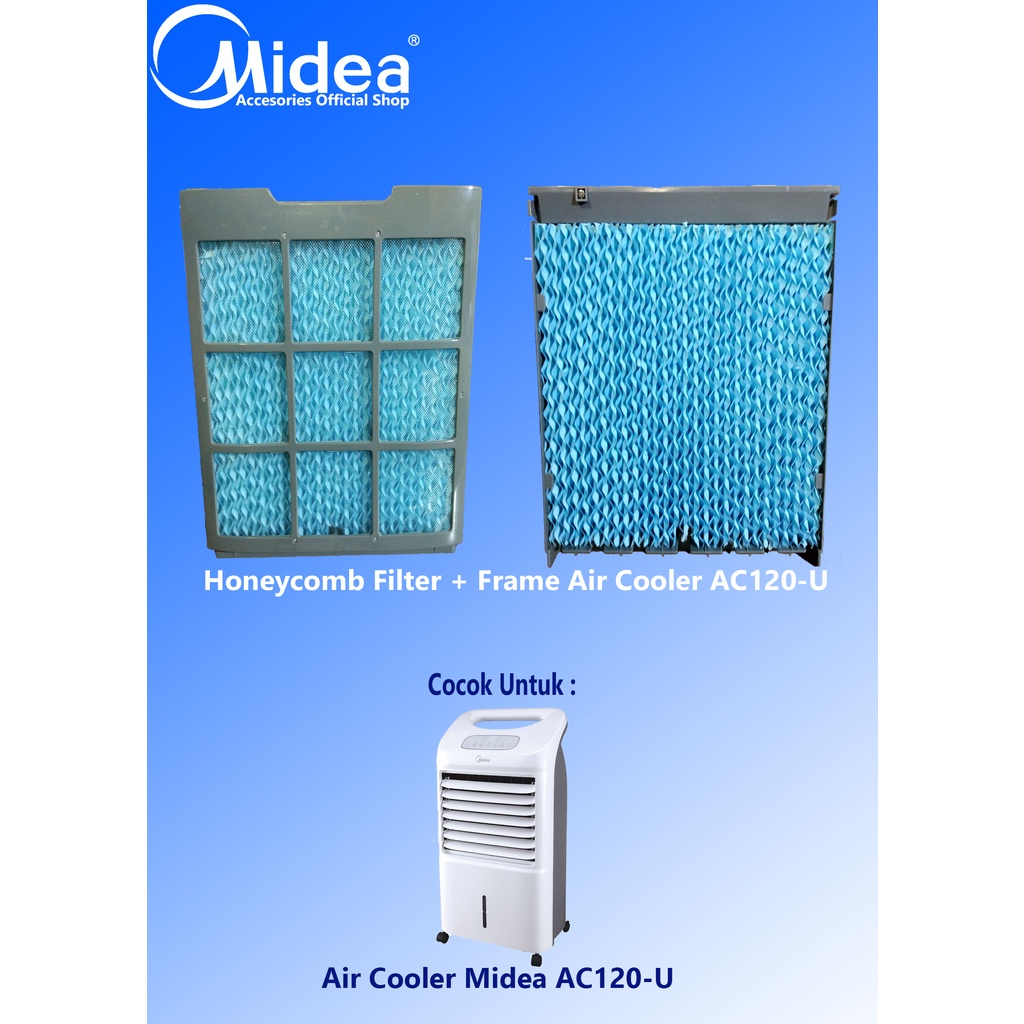 HONEYCOMB FILTER AIR COOLER MIDEA AC120-U ORIGINAL