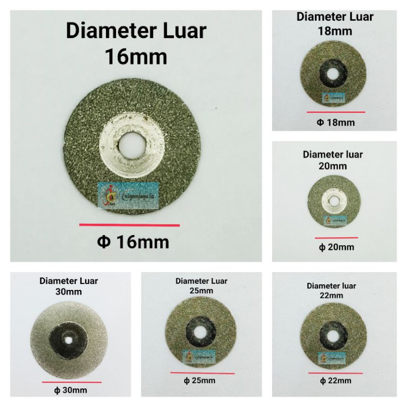 Mata gerinda diamond mini 1pcs