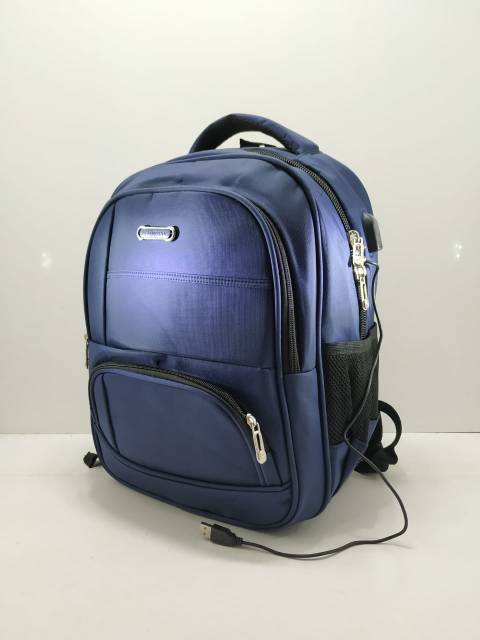 Ransel laptop Fortune pin external charge 15inch