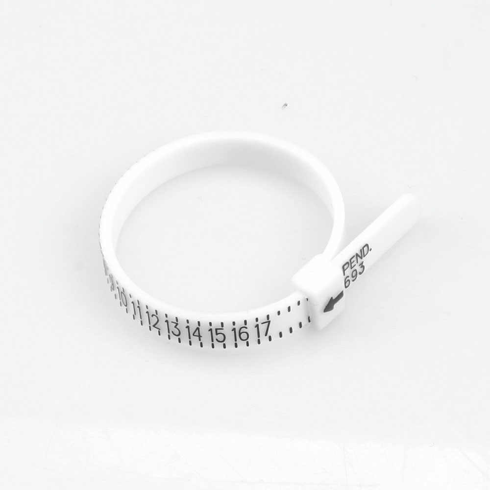 【COD Tangding】Measuring Instrument Finger Ring Standard Soft Ruler Mouth Size Tool Meter