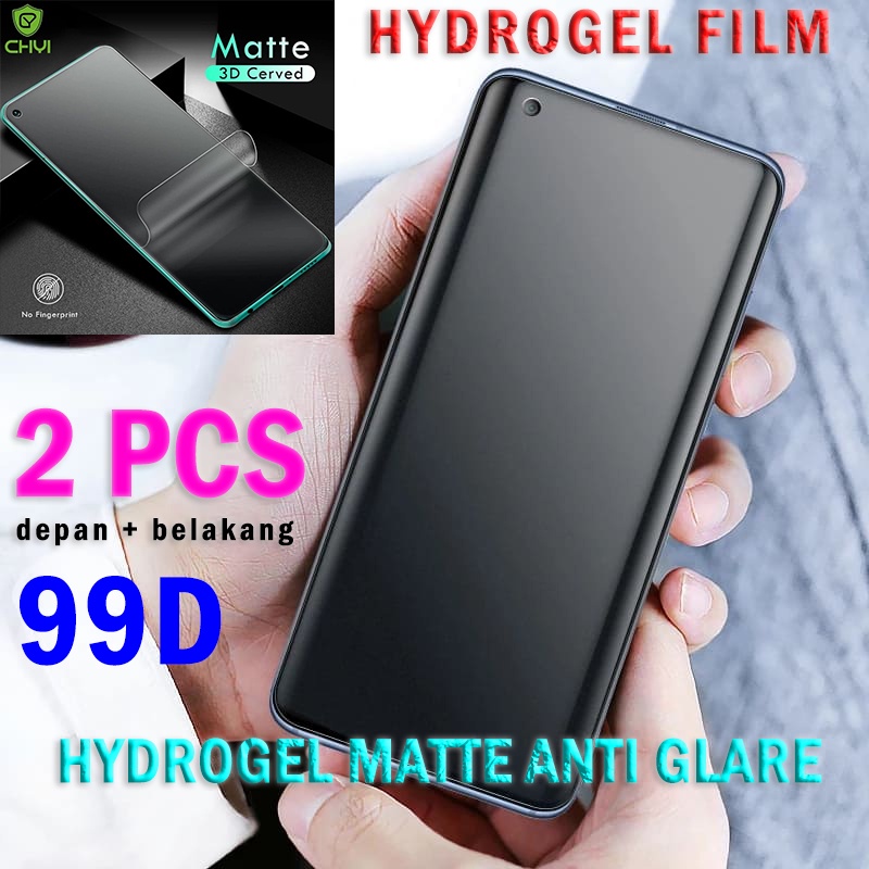 anti gores IPHONE X / XR / XS / XS MAX hydrogel anti glare anti minyak matte doff original