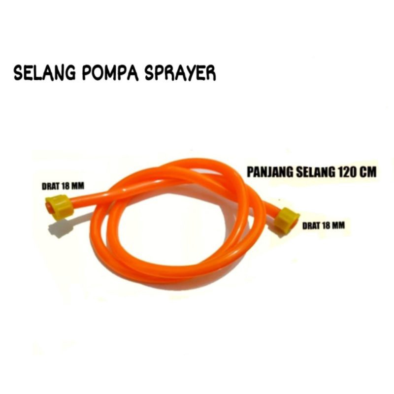 Selang Sprayer Elektrik Selang Pompa Sprayer Panjang 120 cm