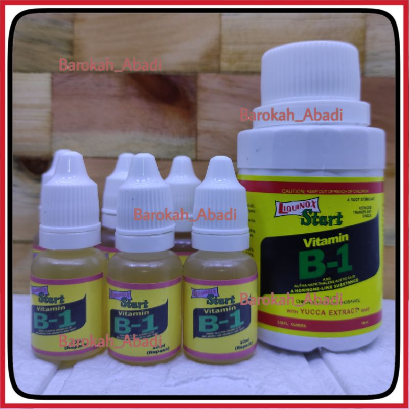 Vitamin B1 Liquinox Original - Obat Anti Stress untuk Tanaman kemasan Repack 10ml