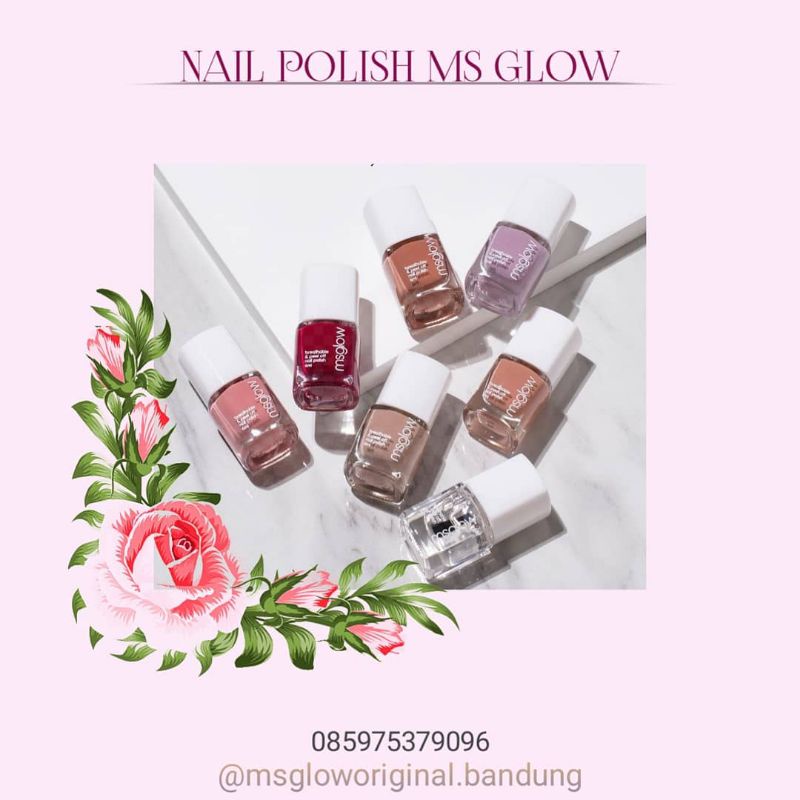 Kutek halal ms glow kutek sholat kutek bpom nail polish ms glow