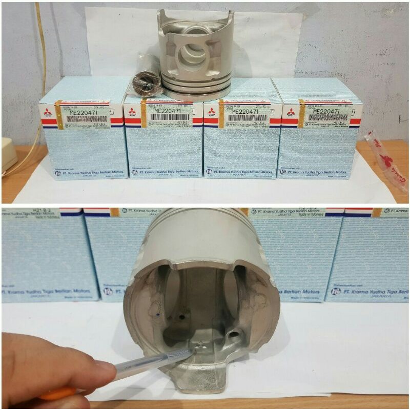 Piston Assy Piston atau Seher Assy Seher Standart Mitsubishi PS 125 Canter Mitsubishi Canter PS125