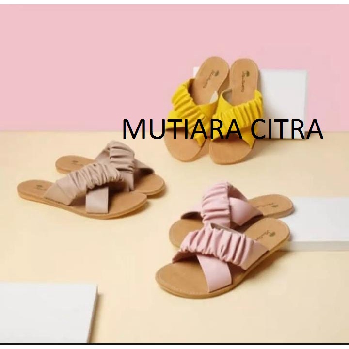 sandal wanita teplek terbaru 2021 linda