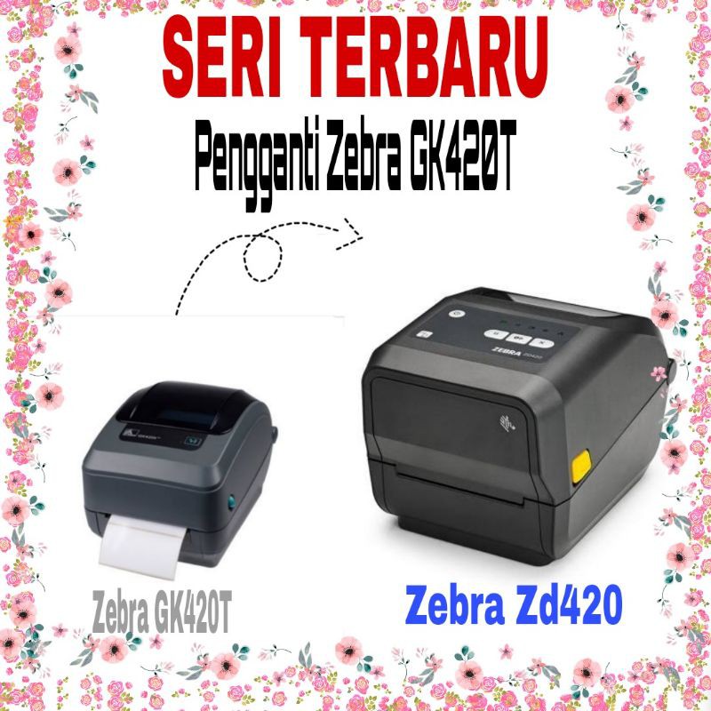 Jual Printer Zebra Zd420 Zd 420 Pengganti Gk420t Shopee Indonesia 6172