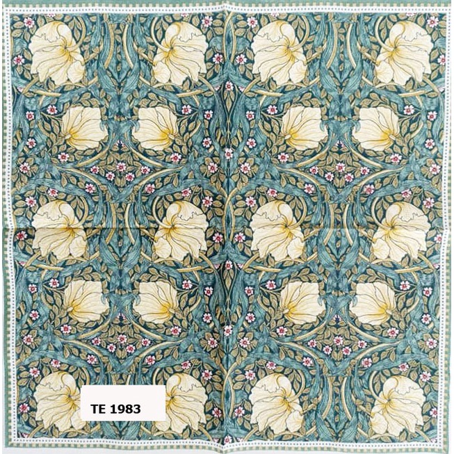 TISU NAPKIN DECOUPAGE EROPAH 33X33 CM TE 1983 TTS