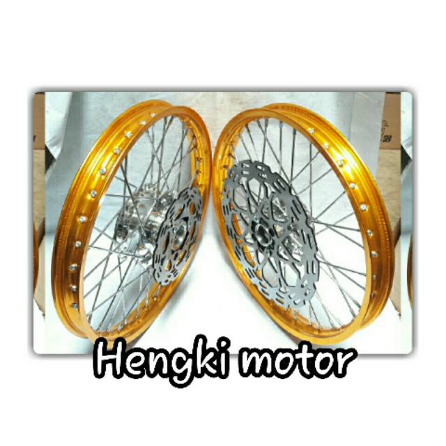 Velg satria fu 150 velg gold jari2 crome