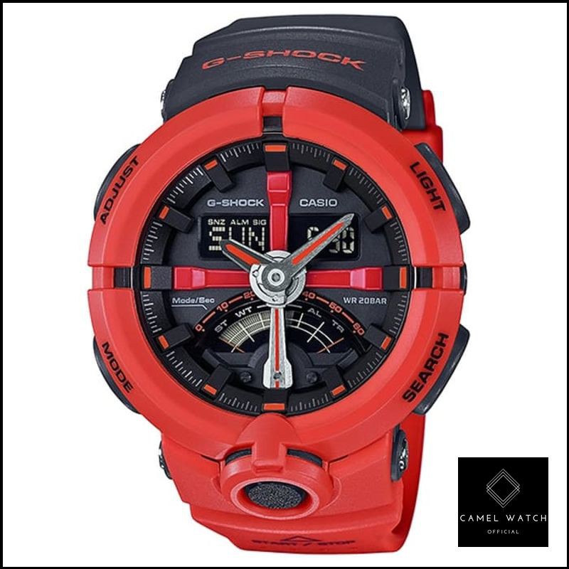 Grosir Jam Tangan Pria Analog Digital Casio G-Shock GA-500P-4A Original