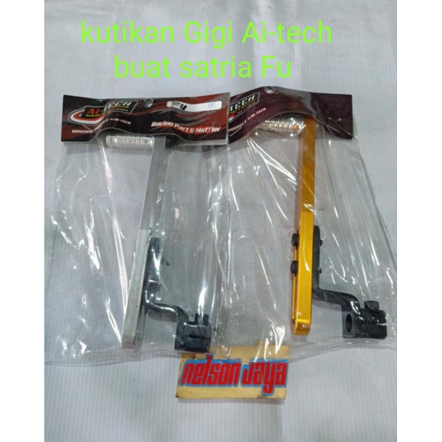 Kutikan Gigi Satria Fu 150/Operan Gigi/Congkelan Gigi merek Aitech buat motor Satria Fu Gold  silver