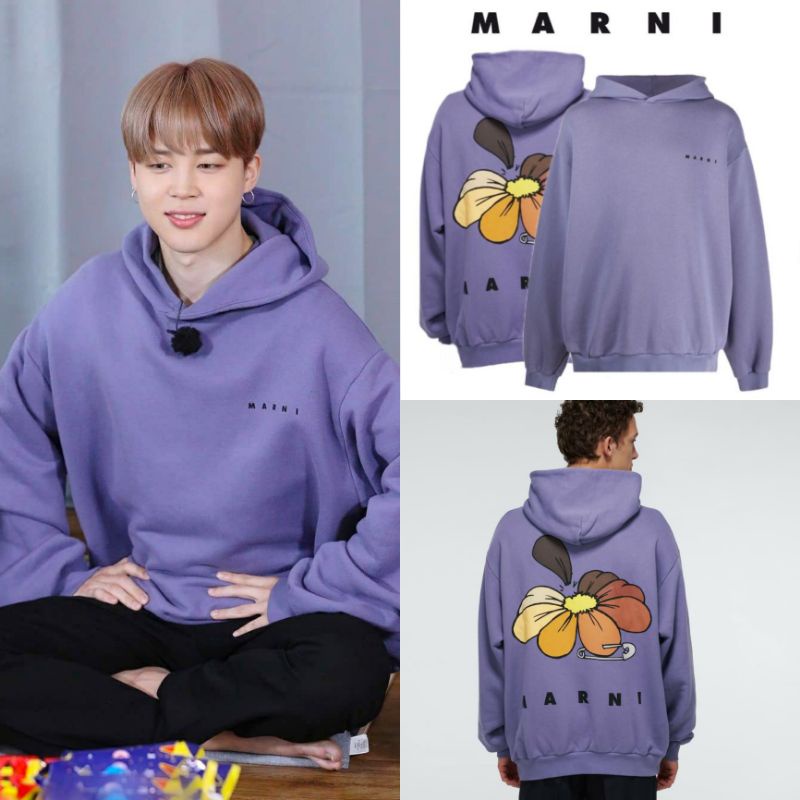 BTS JIMIN Floral Print Hoodie – Kocean | forum.iktva.sa