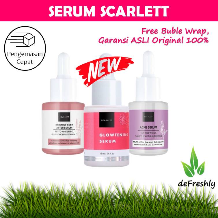 SCARLETT Serum | Glowtening / Brightly Ever After / Acne / Niacinamide / Retinol - serum scarlet