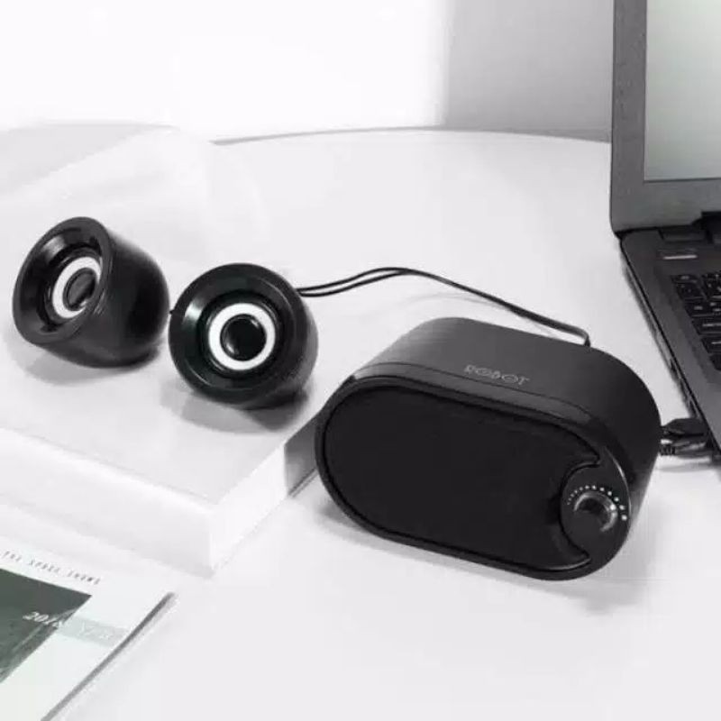 Speaker robot stereo RS-170 speaker with LED