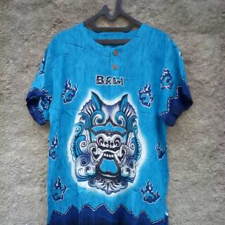 Baju etnik motif barong  bali  warna Shopee Indonesia