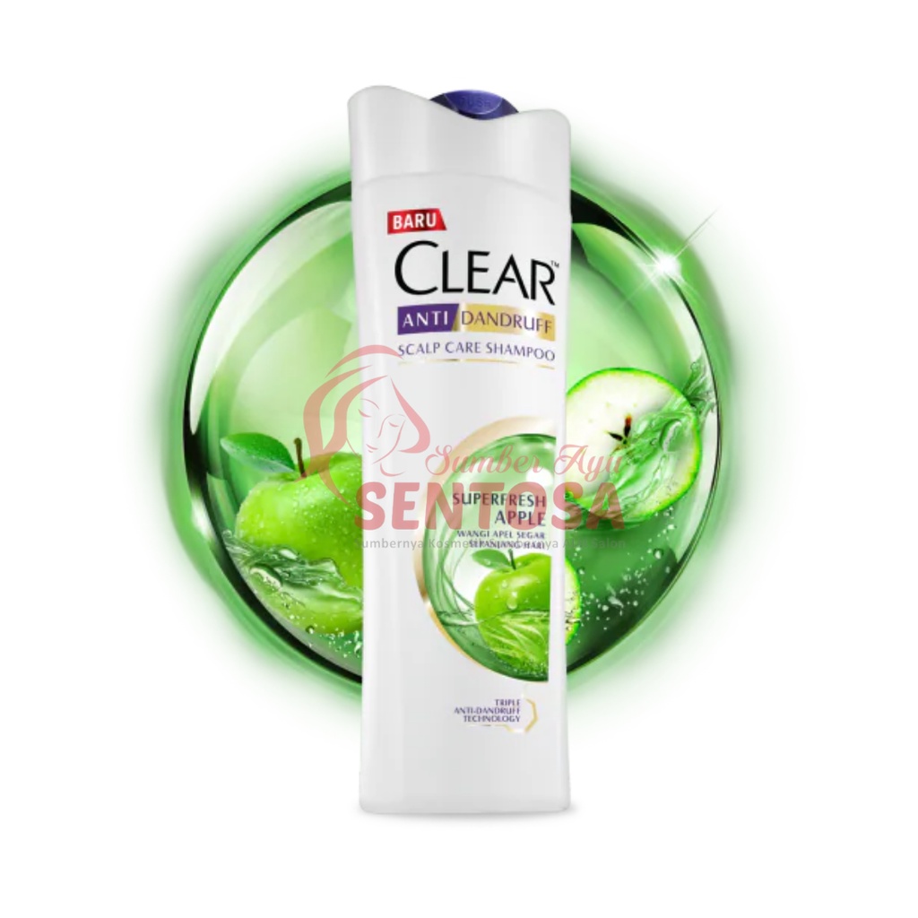 CLEAR SHAMPOO SUPER FRESH APPLE 70 ML