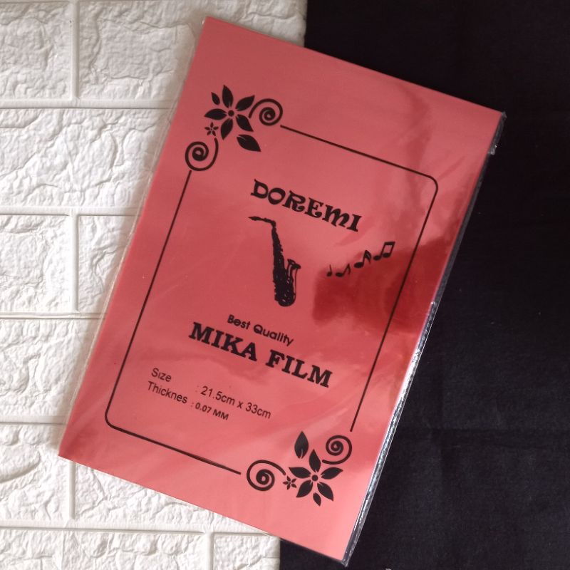 

Mika Cover/Mika Film Warna Merah Muda Doremi (Isi 100 lembar)