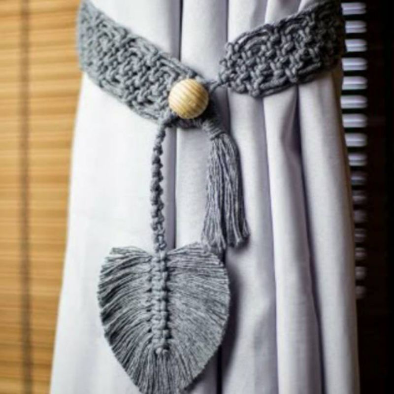 CUSTOM Macrame ikatan gorden