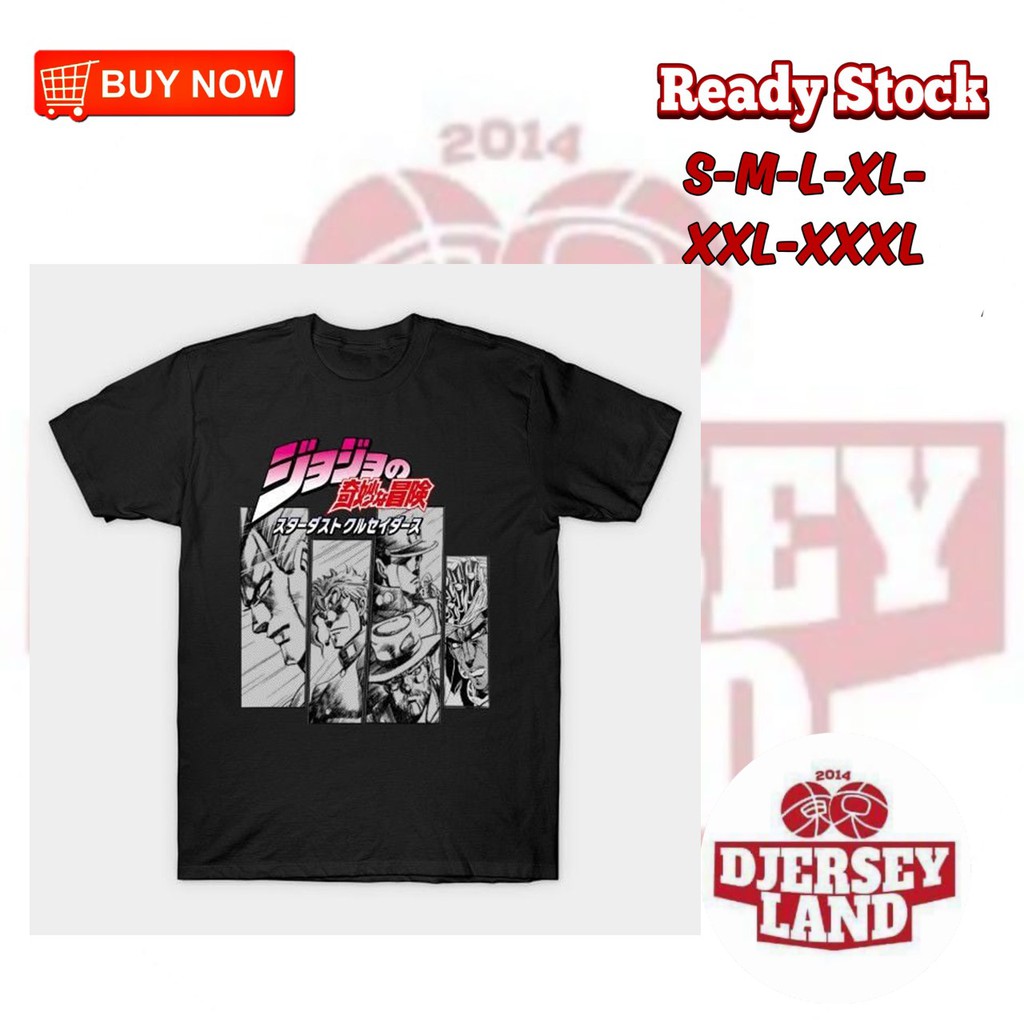 KAOS ANIME JOJO BIZARRE KAOS PRIA KEREN