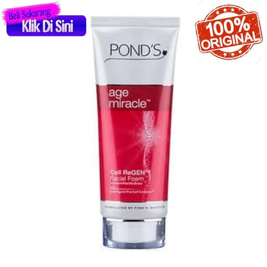 PONDS AGE MIRACLE FACIAL FOAM 100 GR POND'S AGE MIRACLE 100 ML