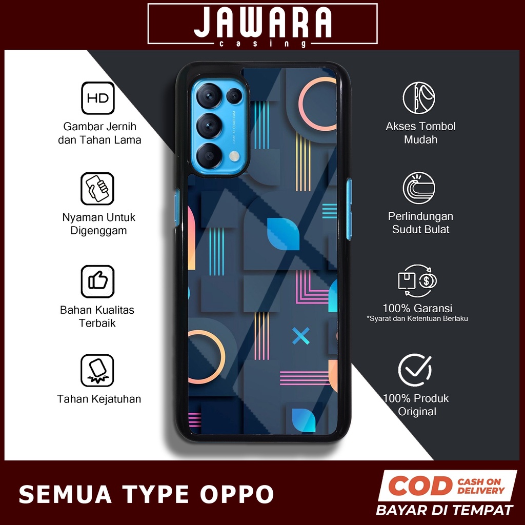 Case Oppo Reno 5 4G Reno 5 5G Case Hp Oppo Reno 5 4G Reno 5 5G Premium Glossy Jawara Casing [MOZC] C