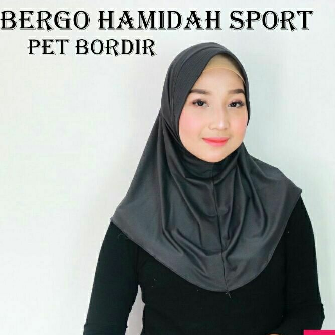 (PRE-ORDER) BERGO SPORT HAMIDAH (ORI) HIJAB INSTAN BERGO SPORT HAMIDAH