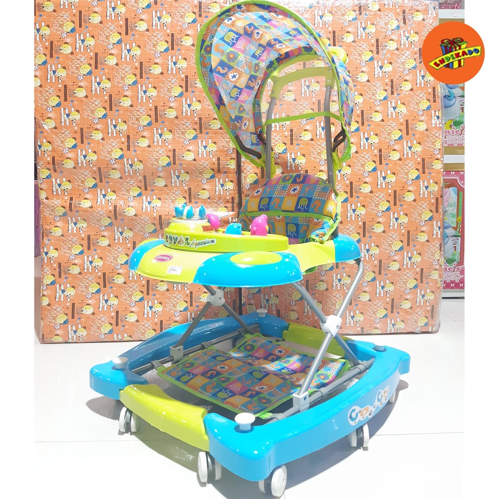 ROYAL BABY WALKER 8683 SC CANOPY - Baby Walker Bayi Makassar