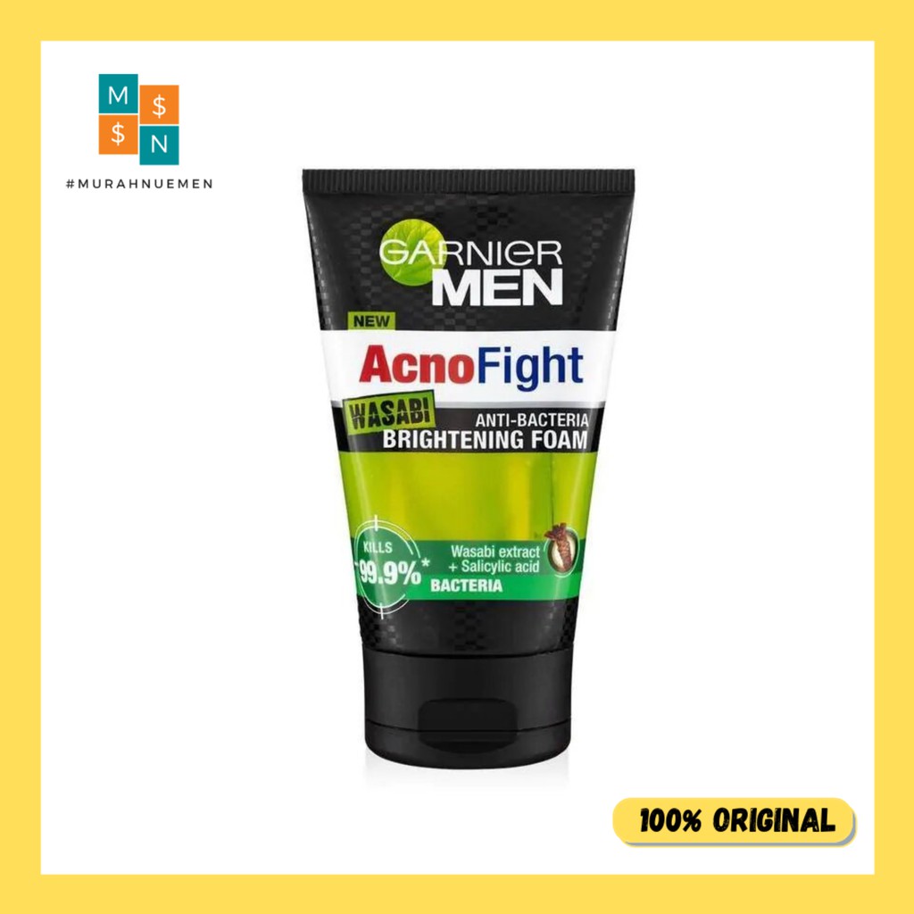 Garnier Men Acno FIght Wasabi Foam 100ml