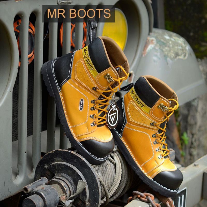 MR BOOT SEPATU KULIT ASLI BOOT SPESIAL KULIT