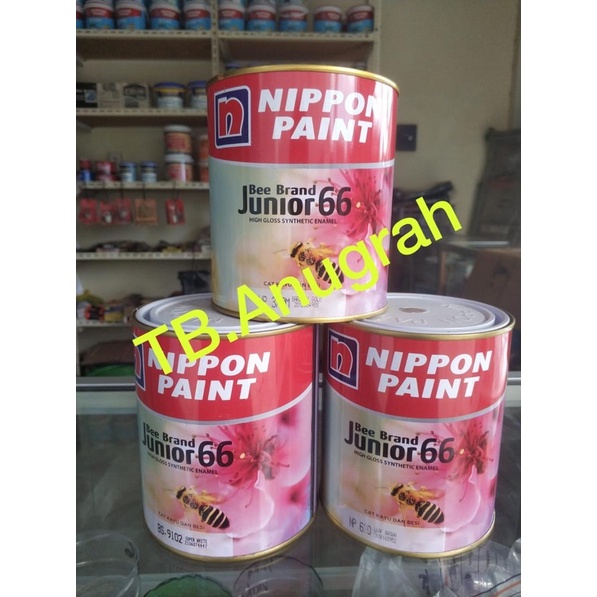 Jual Nippon Paint Cat Minyak Kayu Besi Bee Brand Junior Kemasan Kg Shopee Indonesia