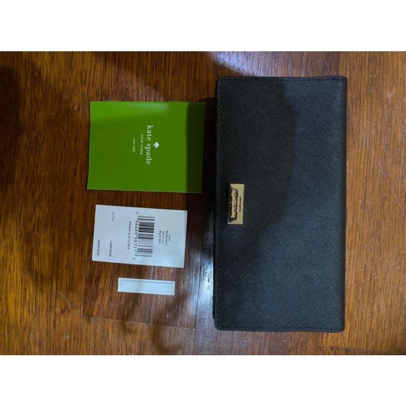 Stacy Laurel Black Kate Spade Wallet Dompet KS Hitam