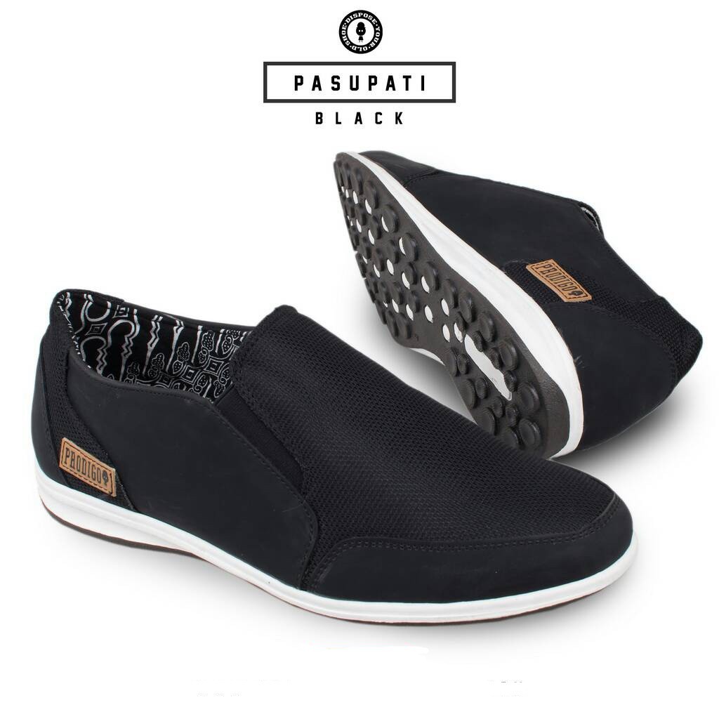 SEPATU PRIA PRODIGO PASUPATI BLACK | PRODIGO FOOTWEAR | SEPATU PRIA | SEPATU LAKI | SEPATU COWOK