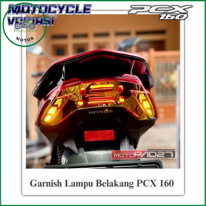 Garnish Lampu Belakang Pcx 160 Garnis Pcx 160 Garnis Stoplamp Pcx 160