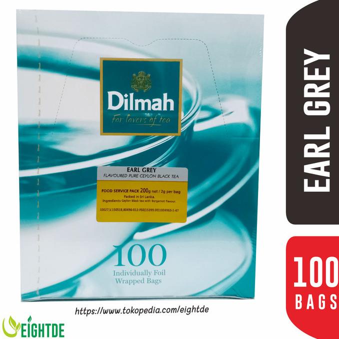 

[COD] Dilmah Earl Grey Tea 100 Sachet [COD]