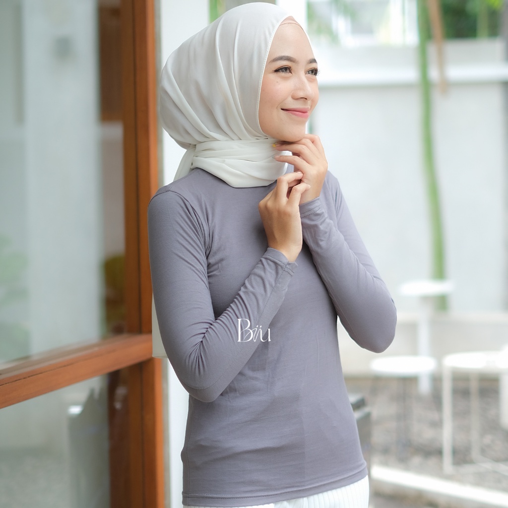 BIIU Manset Kaos Polos Premium Body Fit-3