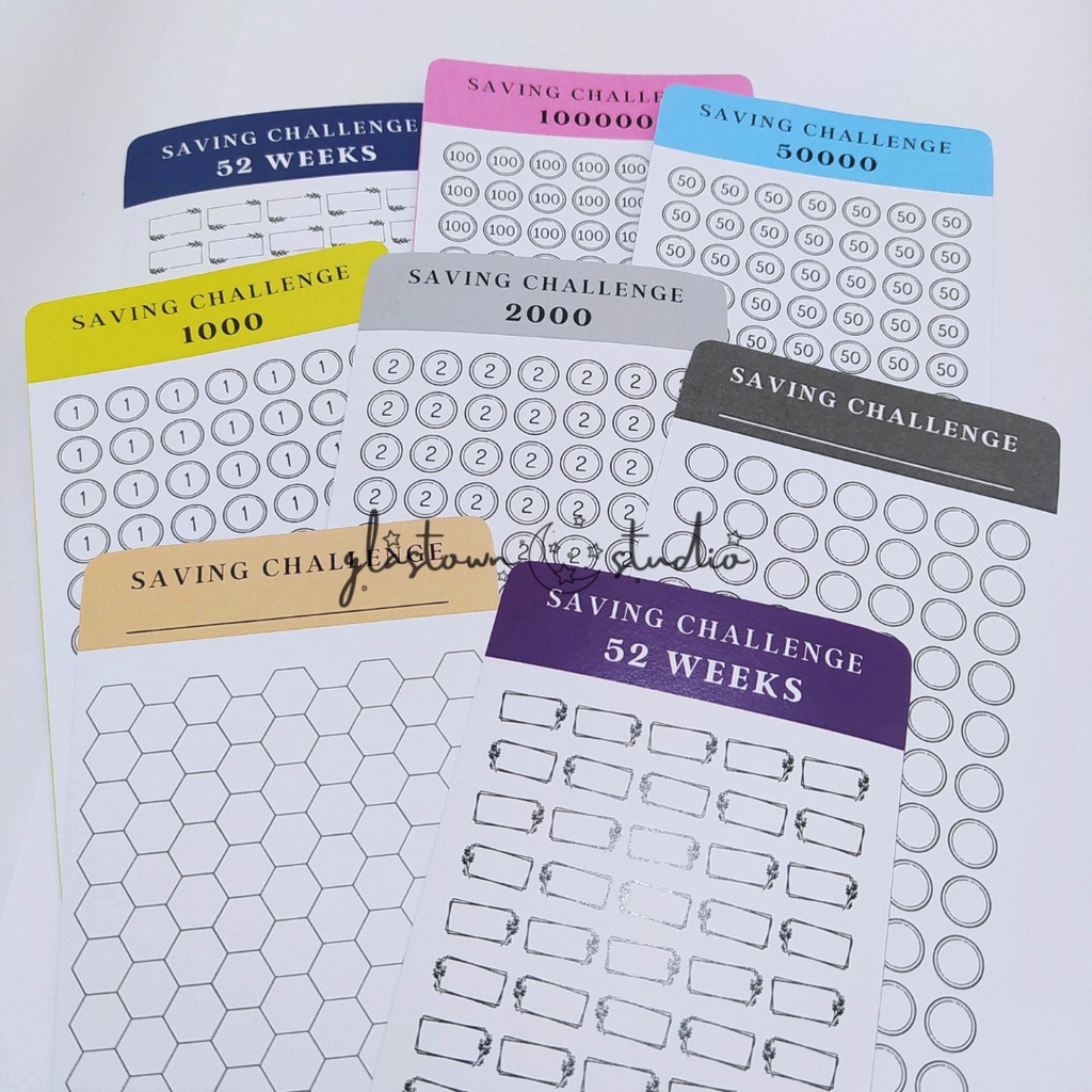 

Saving Tracker / Saving Challenge A6 #5