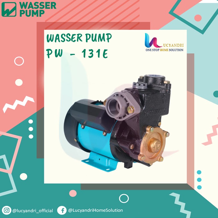 Pompa Sumur Dangkal WASSER PW-131 E