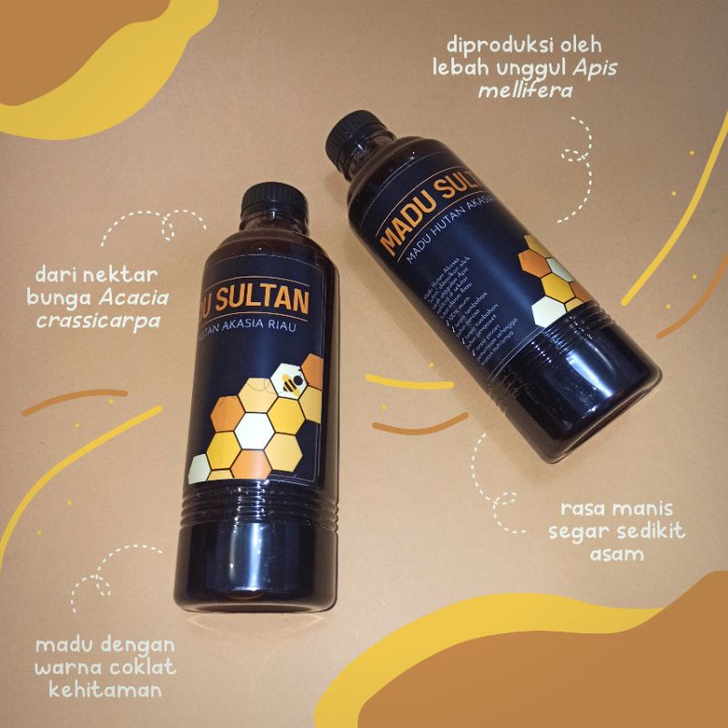 

MADU HUTAN AKASIA RIAU SUMATERA MENTAH MURNI ASLI NATURAL RAW HONEY SULTAN