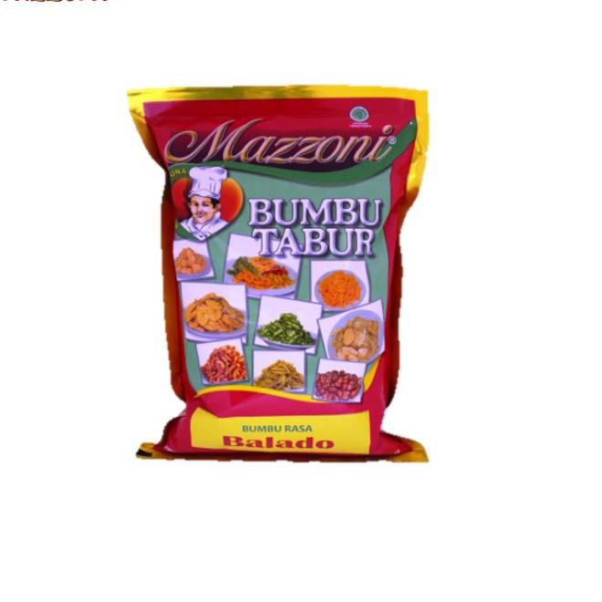 

[KODE BARANG 9] Mazzoni Bumbu Tabur Balado 1 kg TERLARIS!!!