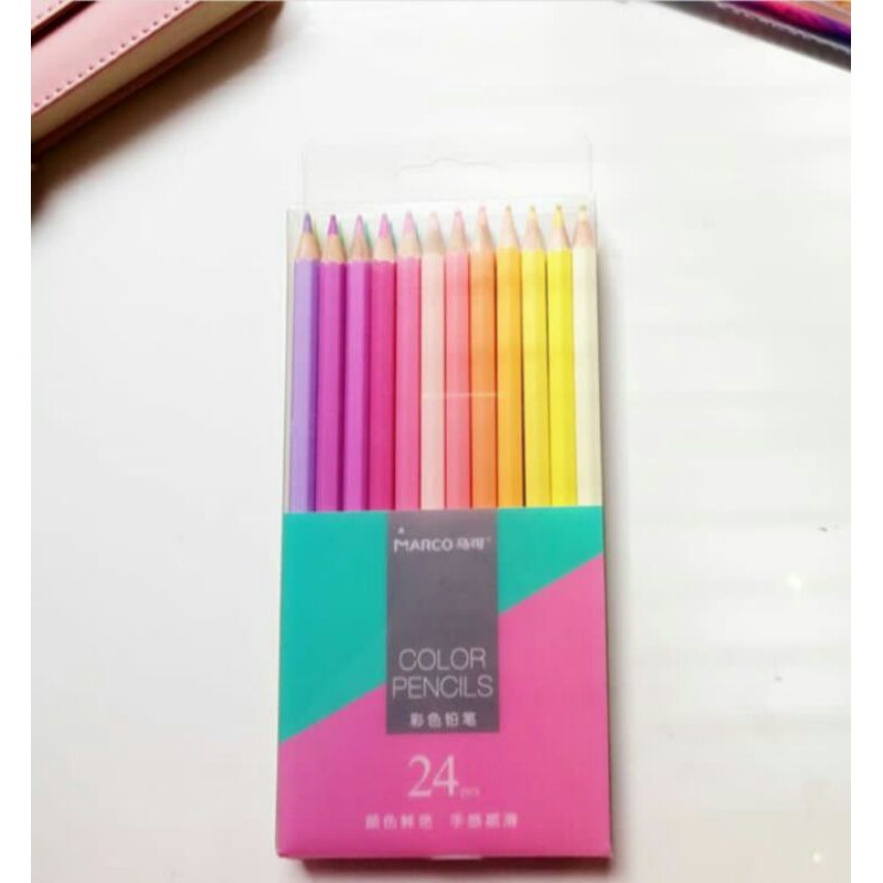 

MARCO COLOR PENCIL / 24 PENSIL WARNA