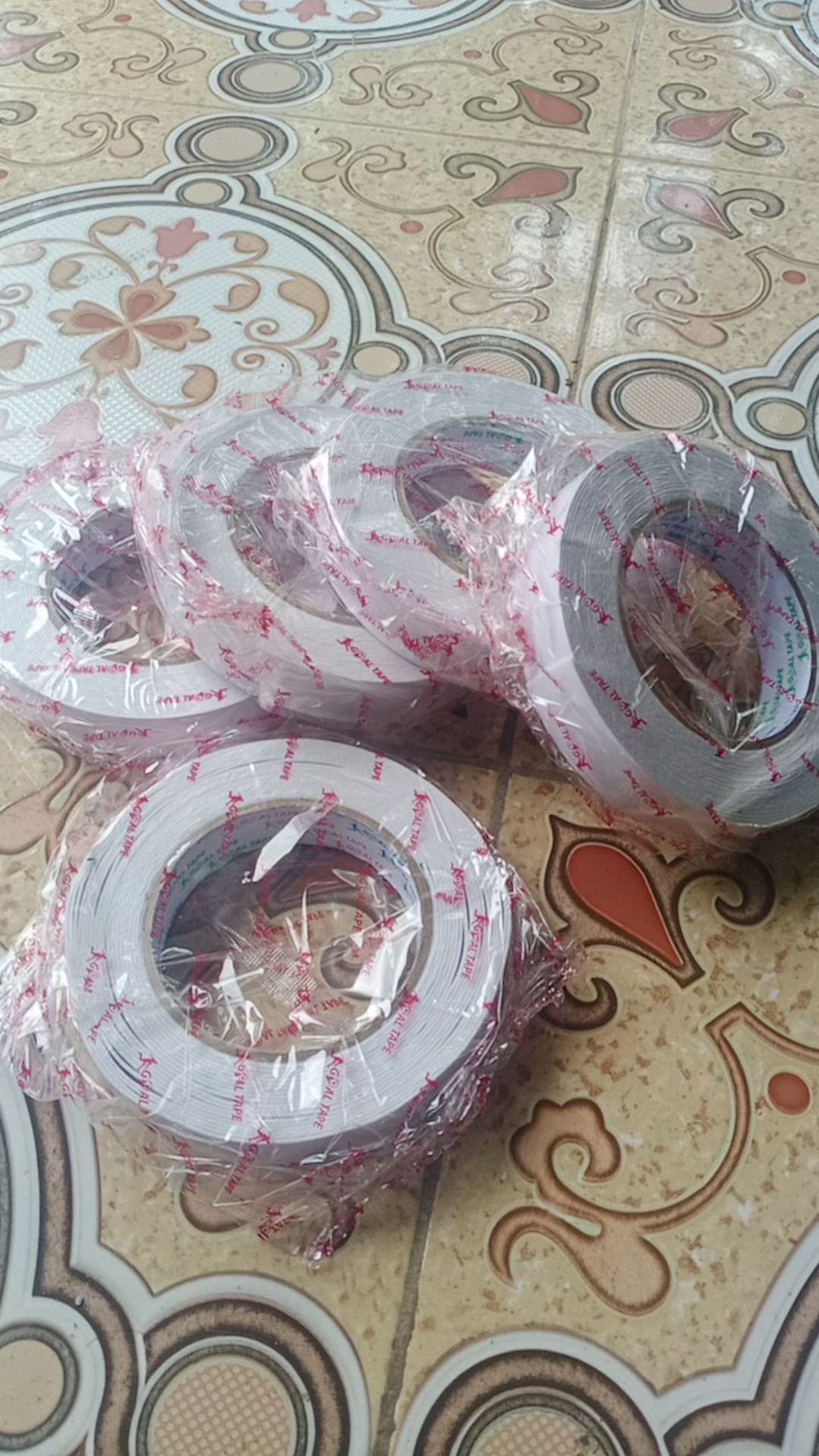 Double Foam Tape Putih 1 Inch (22mm X 6 Meter)  Busa Putih Daya Rekat Kuat