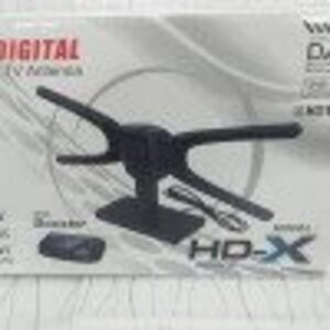 Antena TV Indoor+Booster+Kabel Langsung Colok /Antena Digital PF HD-X TOP