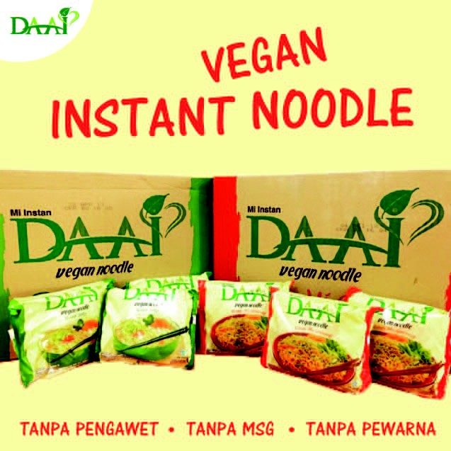 

Mie DAAI Vegan (40pcs/1dus)