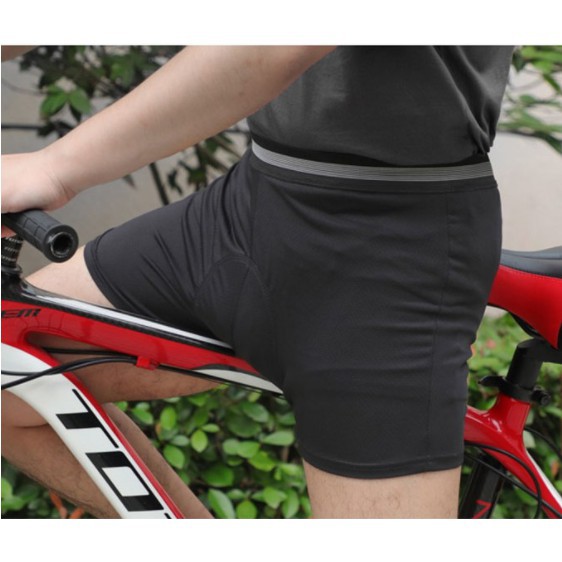 Celana Dalam Sepeda Padding Busa Gel Empuk 3D Pria Wanita Cycling Sport Underwear