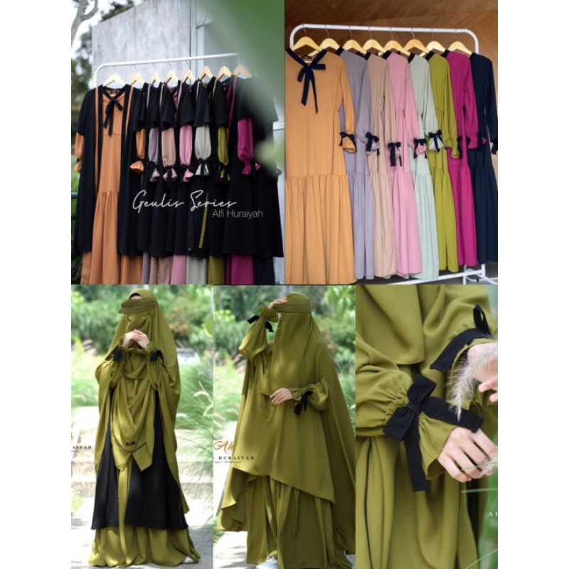 set gamis Geulis by Alfi huraiyah